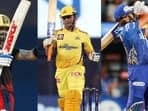 Virat Kohli, MS Dhoni, Rohit Sharma