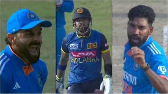 Tempers flared during India's 3rd and final ODI against Sri Lanka