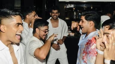 In images and videos that have gone viral on social media, Gill can be seen dancing with India teammate Ishan Kishan among others.&nbsp;