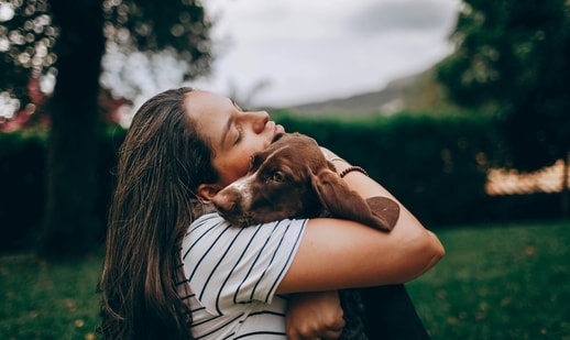 The vibe check with your dog is so strong that even the brain is on board. (Pexels)