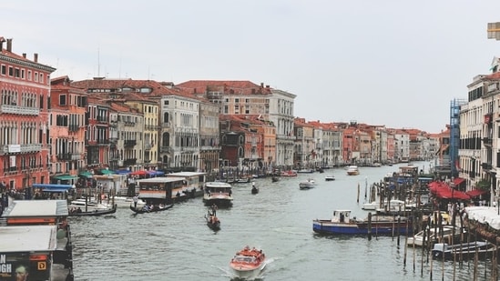 Venice, a UNESCO World Heritage Site that draws 20 million tourists a year, is vehicle-free.