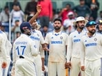 Ravichandran Ashwin wrecked Bangladesh claiming 6-88 and bowling India to a comprehensive 280-run victory inside four days in the opening test for a 1-0 lead in the two-match series.(PTI)